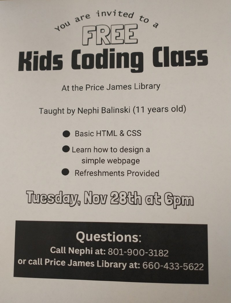 Kids Coding Class Kids Coding Class