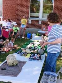 Story time theme: Rocks