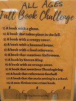 Fall book challenge